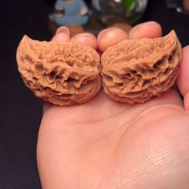 把件文玩核桃蛇头39