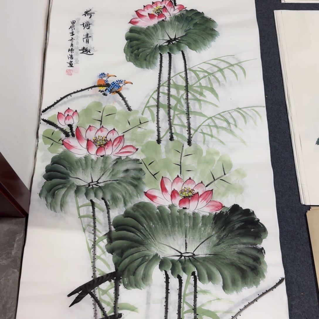 国画晓彤美术馆直播间