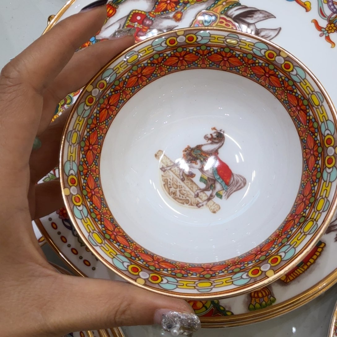 搪瓷骨瓷餐具高温陶瓷工厂清