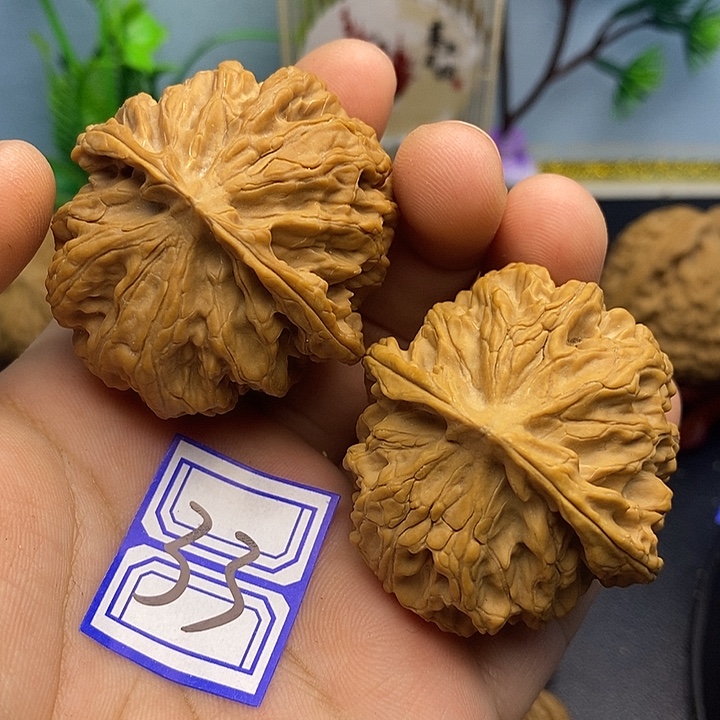 文玩核桃把件43苹果园