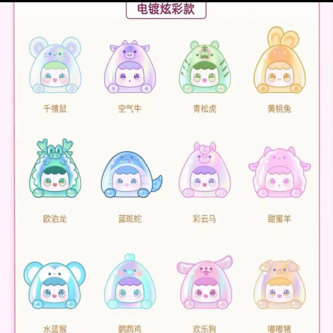 ⟪ 拆盒⟫  ⟦高配⟧ 十二生肖盲盒手办