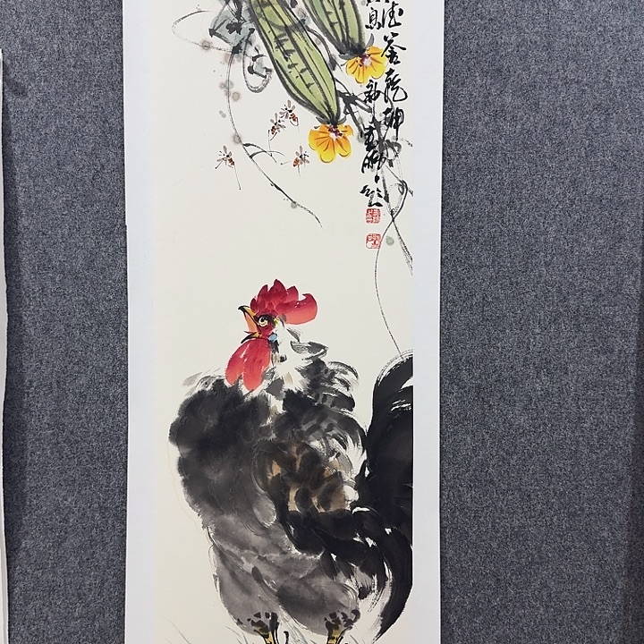 国画娄鹏老师手绘作品