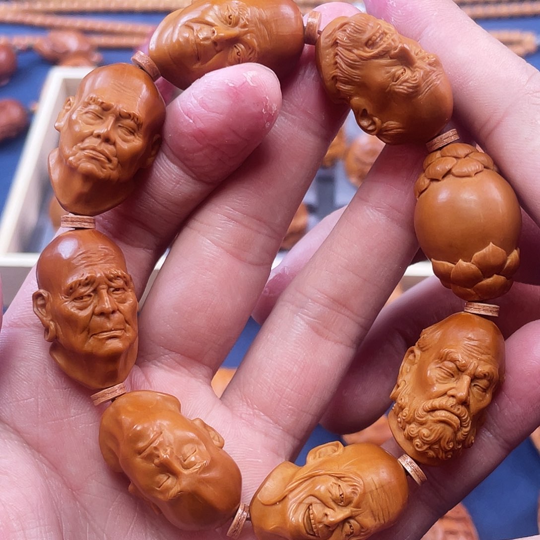 橄榄核手串/手链七星罗汉