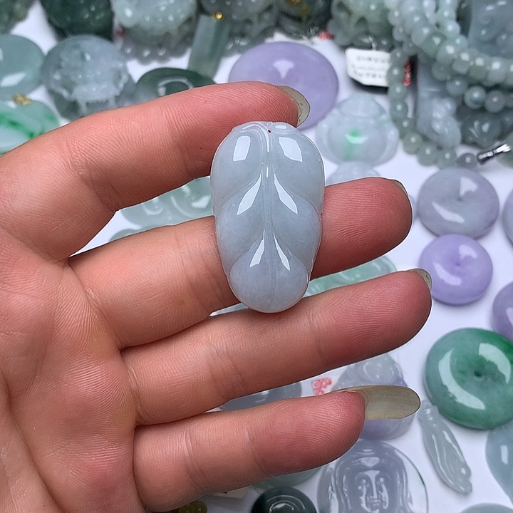 翡翠未镶嵌颈饰天然翡翠