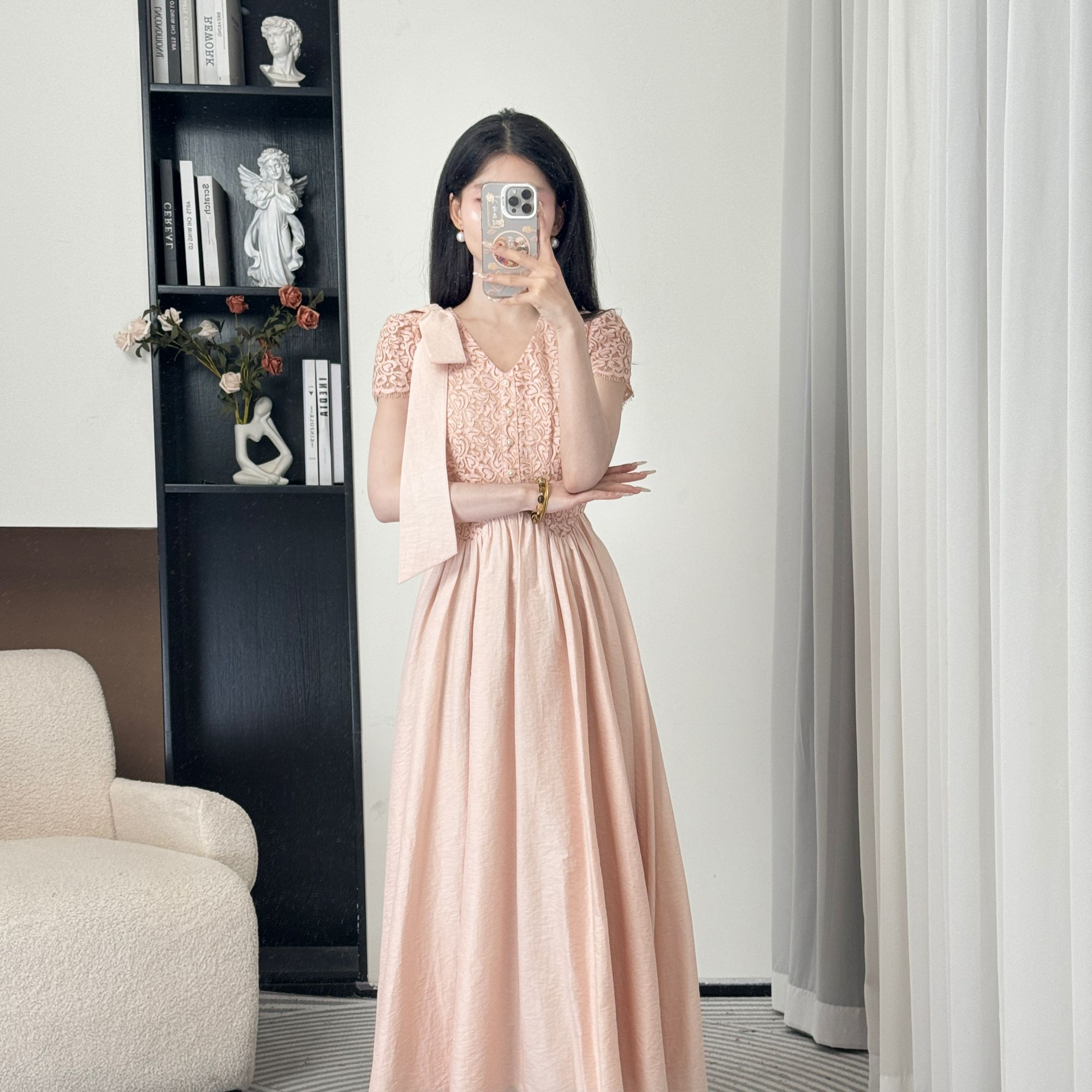 年终请沧25年夏季款时尚休闲显瘦通勤优雅气质连衣裙 10502 JJQC