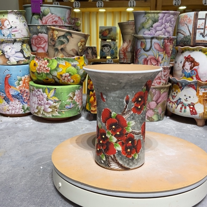 景德镇艺术手绘作品