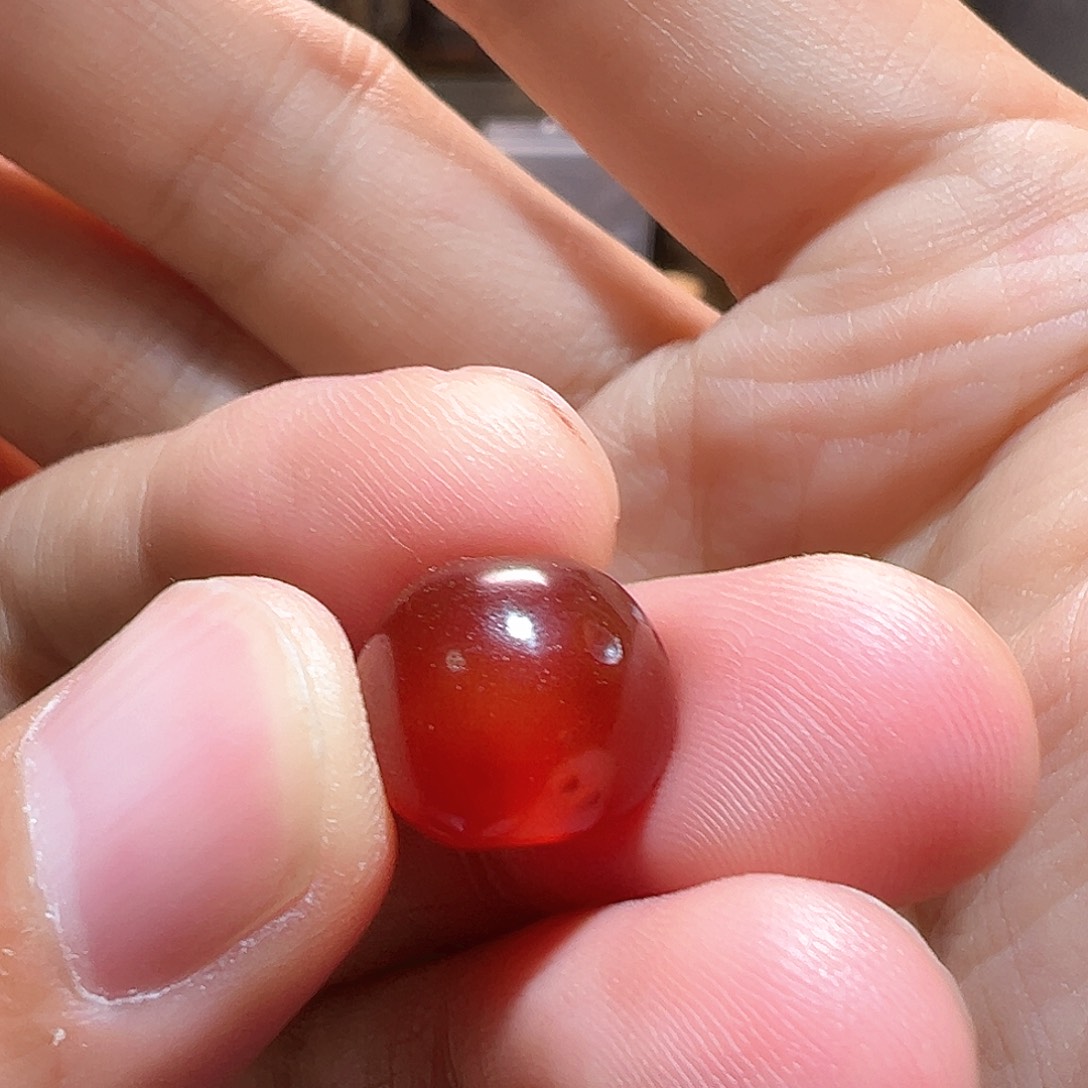 用***6玛瑙/玉髓珠子未镶嵌