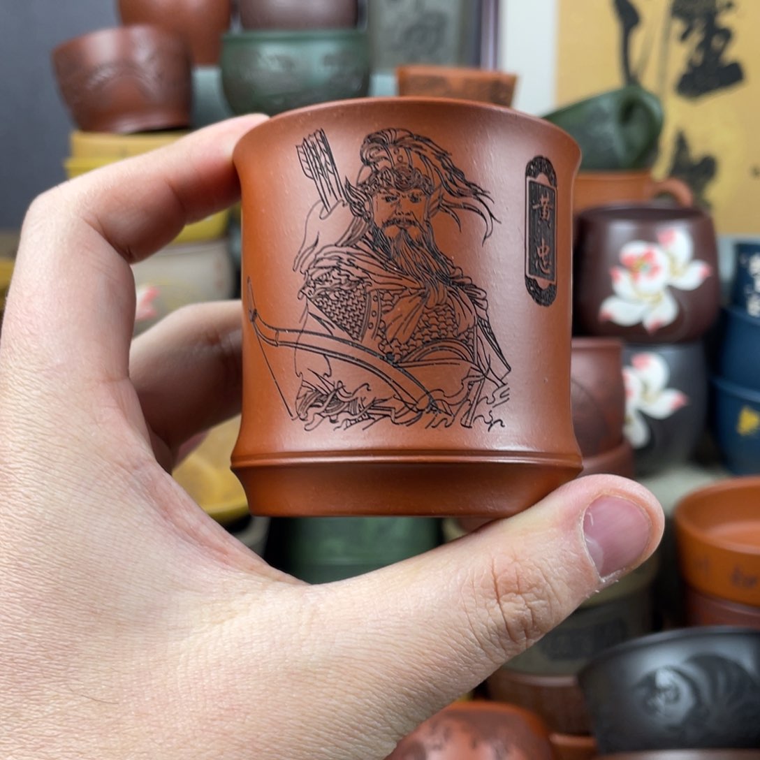 紫砂茶杯紫砂茶杯