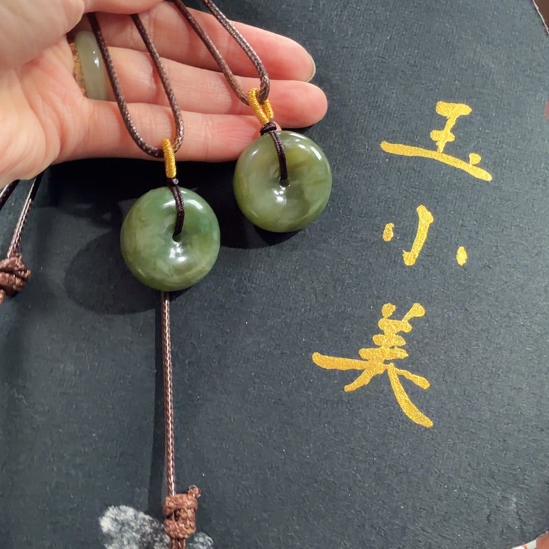 和田玉未镶嵌颈饰黑羊洞多样性发货（发1件）