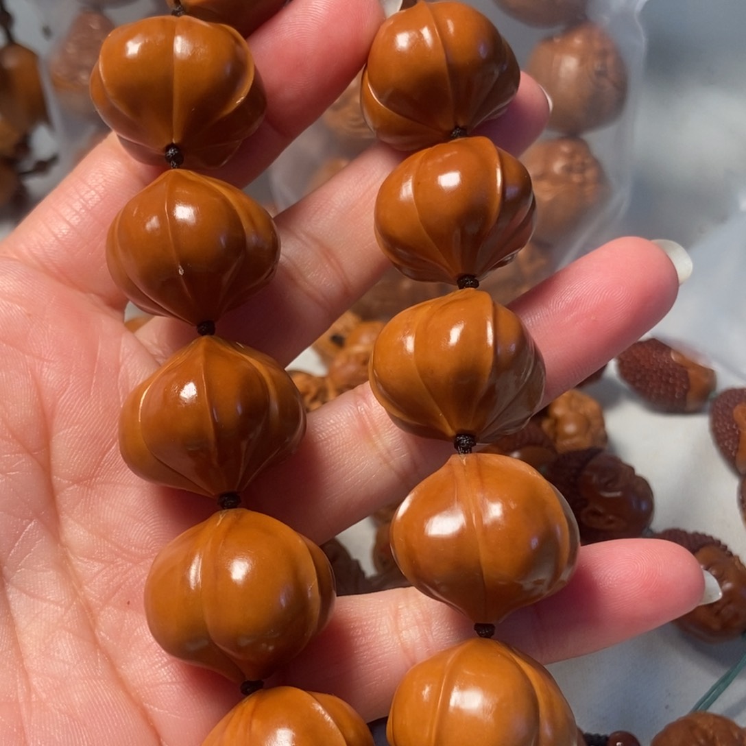 橄榄核手串/手链安*鲨鱼背