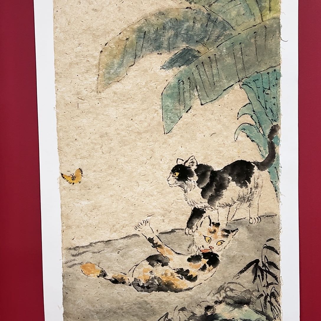 酒***吧国画手绘国画书法