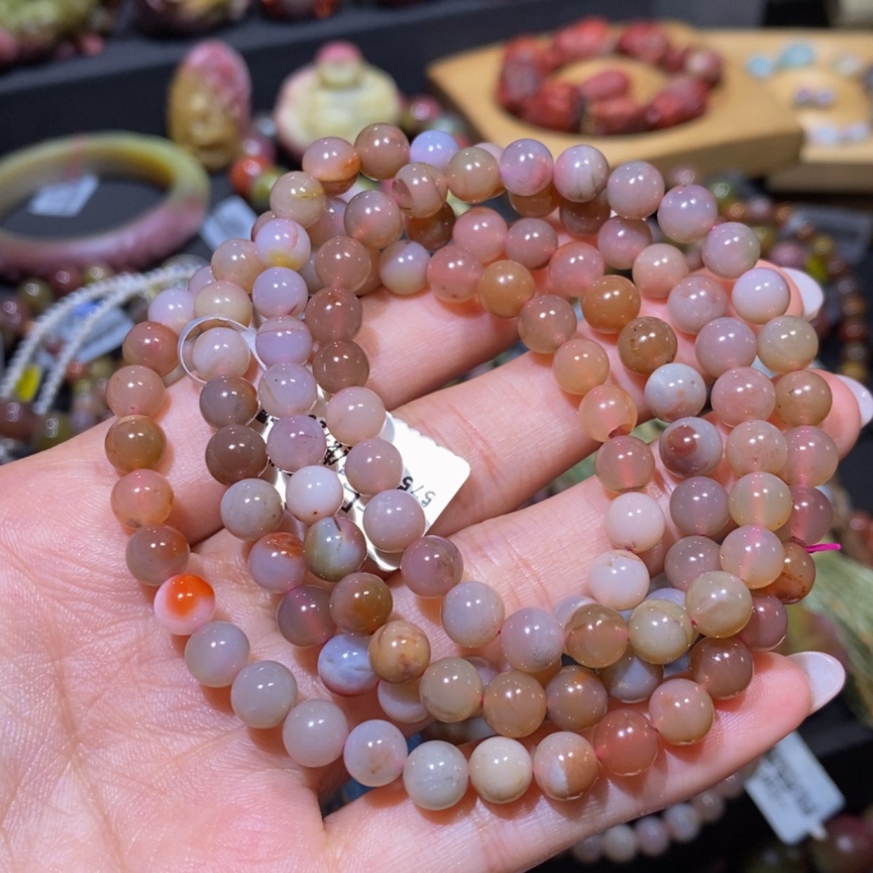 【闪购商品】未镶嵌手串玛瑙/玉髓盐源玛瑙