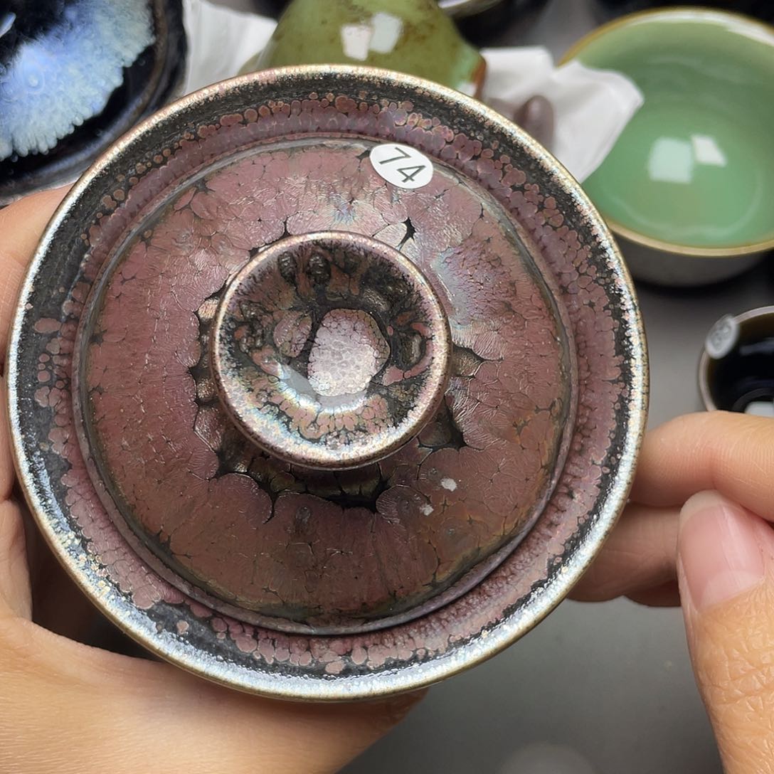 茶盏磨底74漂亮的主人杯