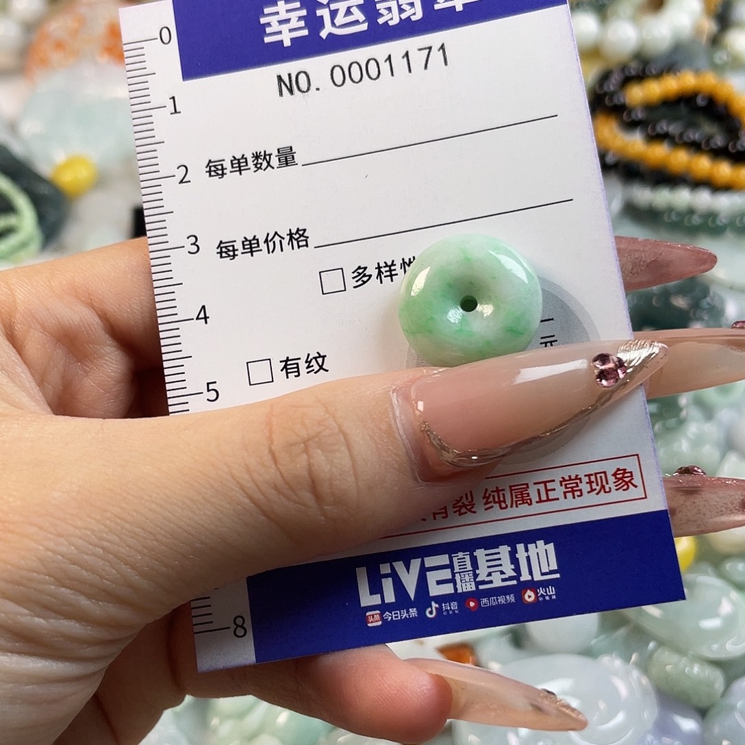 翡翠未镶嵌颈饰hhh