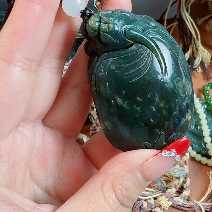 和田玉挂件未镶嵌