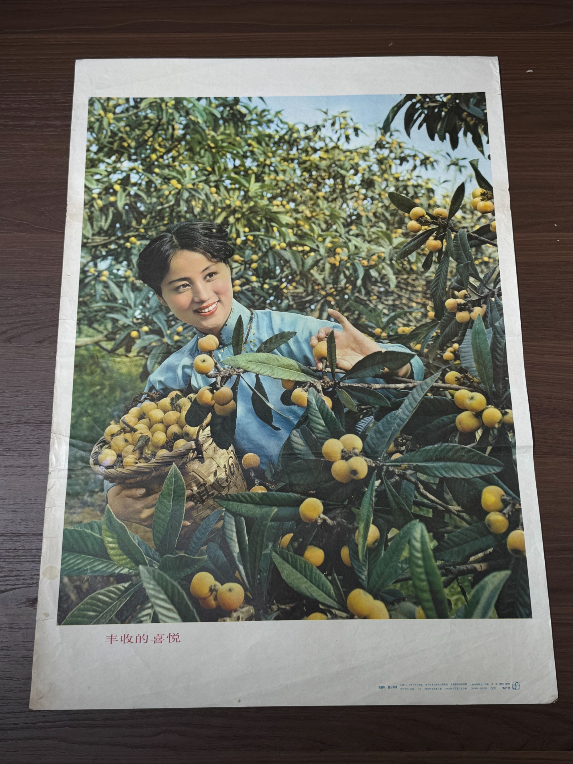 丰收喜悦年画保老保真