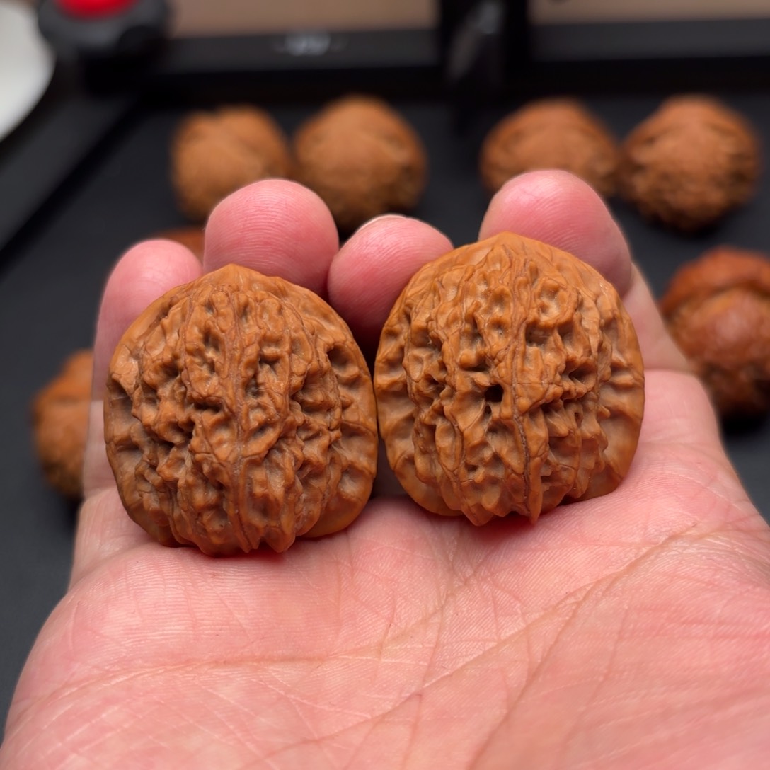 文玩核桃把件四座楼