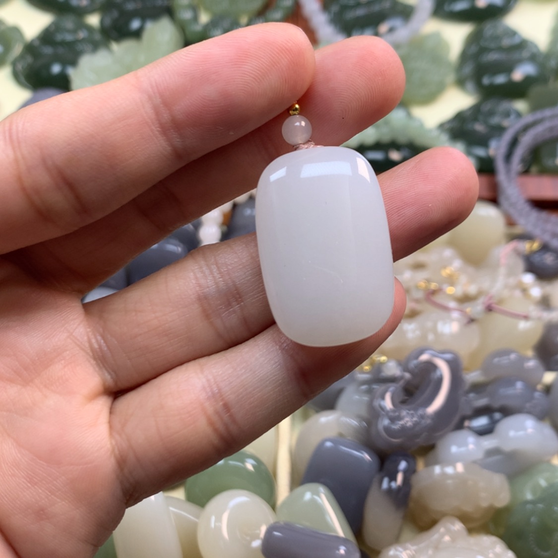 【闪购商品】和田玉颈饰未镶嵌旺****两