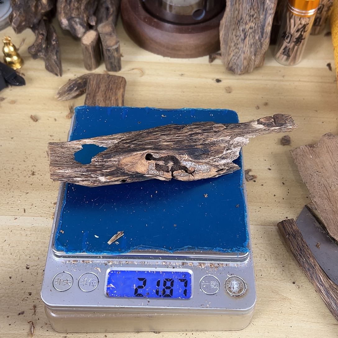 香料绿棋楠虫漏21克张勺子