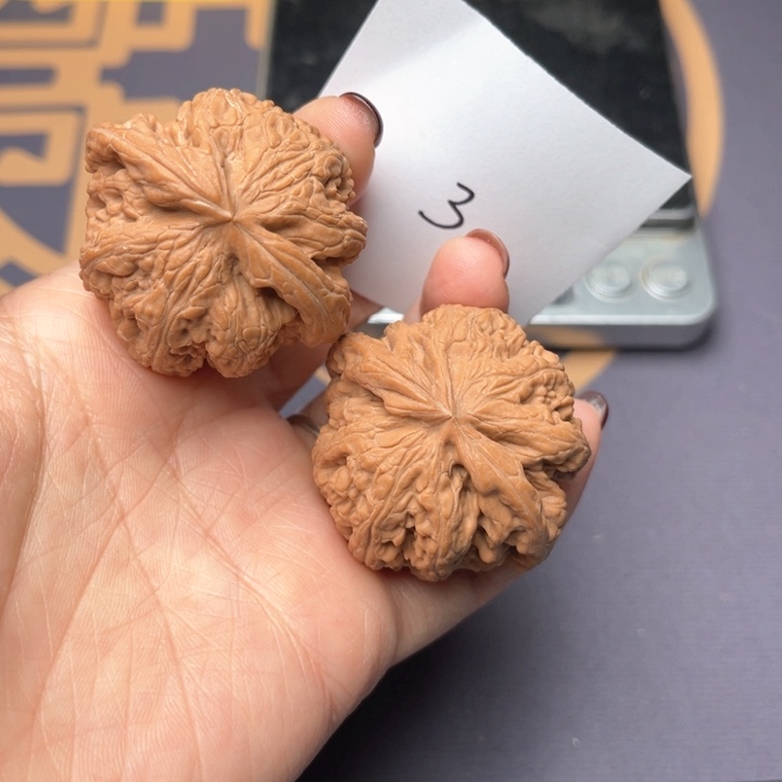 文玩核桃把件42大粗筋