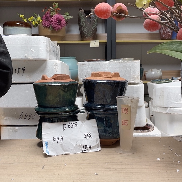 粗陶多肉花盆微瑕685