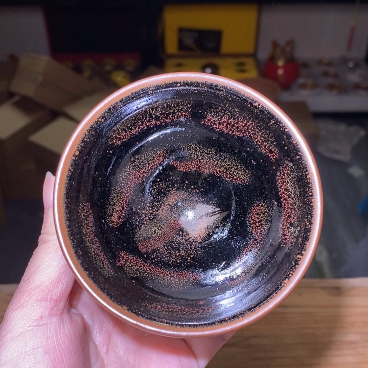 茶盏不带礼盒，建盏主人杯