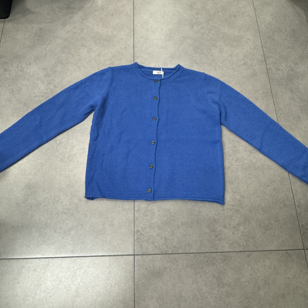 M51228韩系百搭秋冬款卷边针织开衫