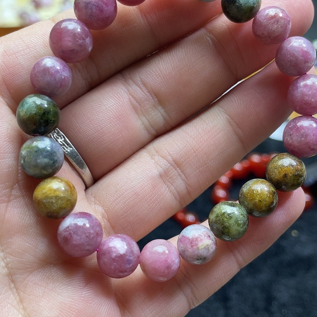 水晶手链未镶嵌碧玺