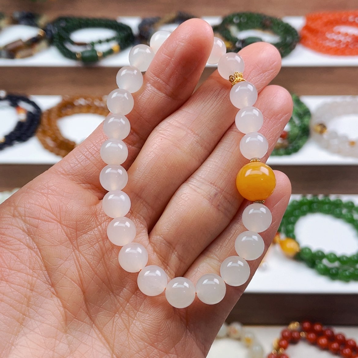 【闪购商品】和田玉手串未镶嵌