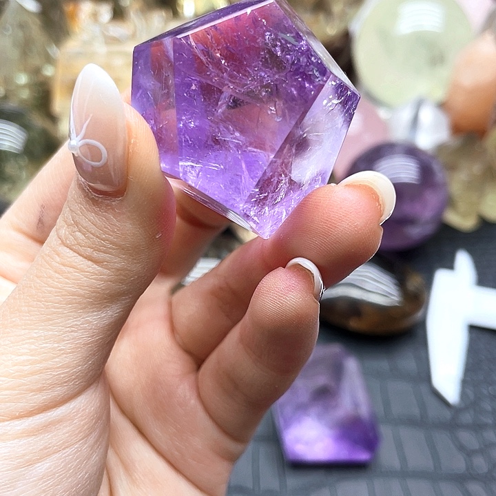 G***女未镶嵌珠宝半成品水晶48