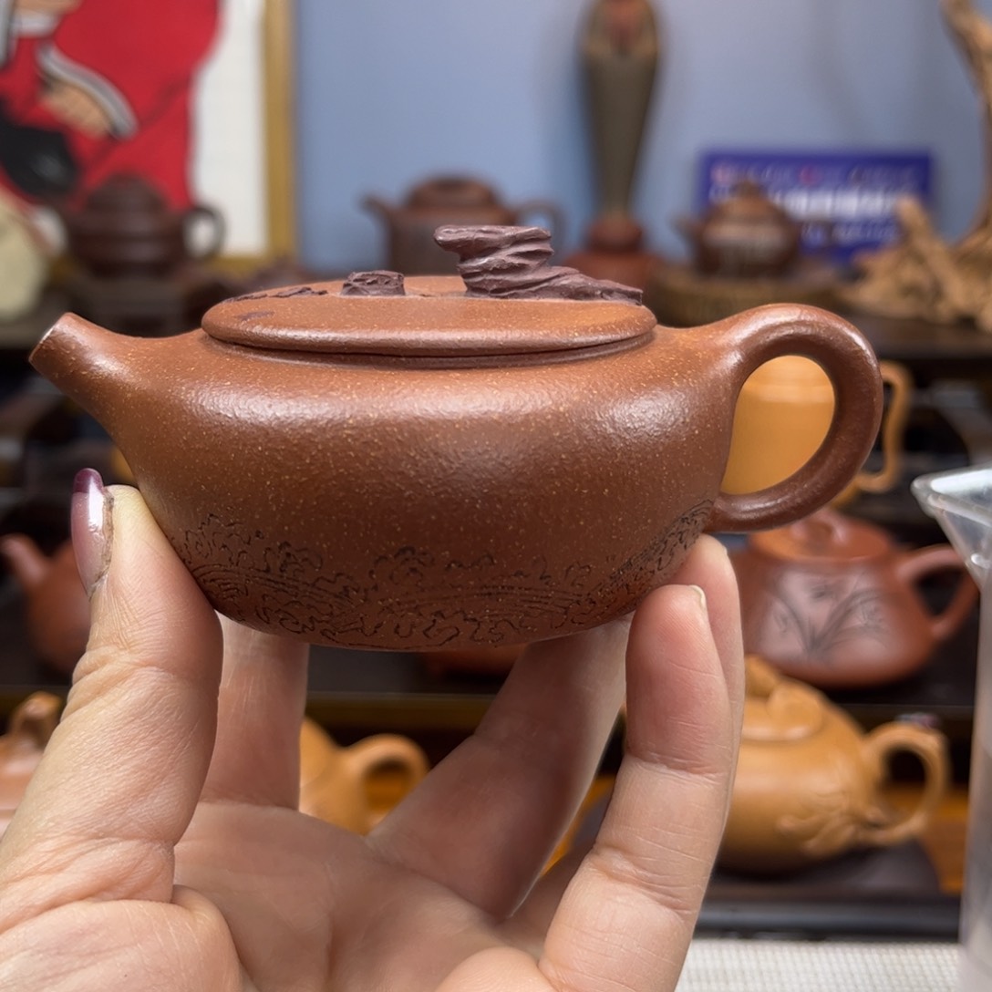 紫砂茶具半手工制作