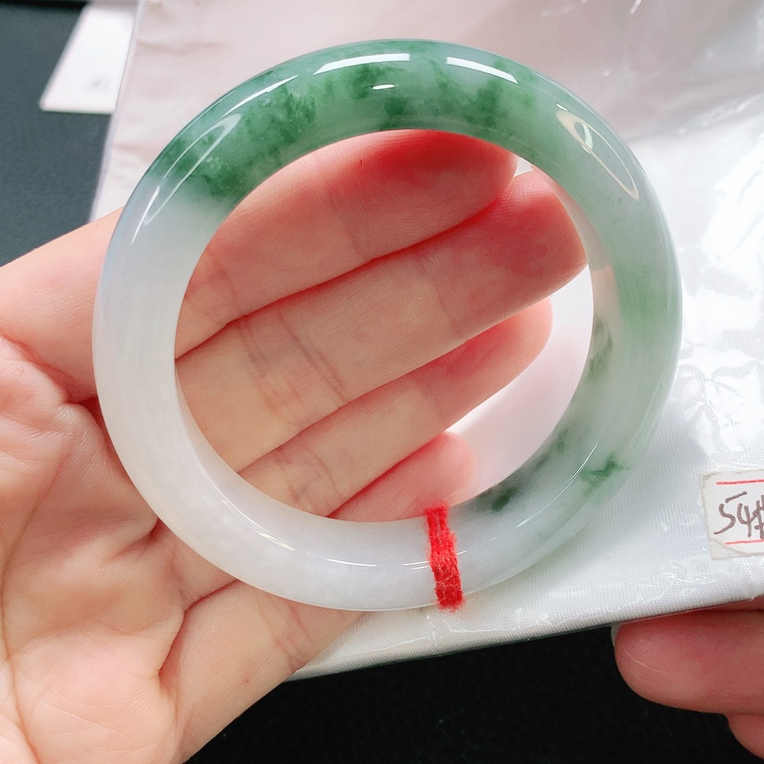 未镶嵌手镯翡翠54正