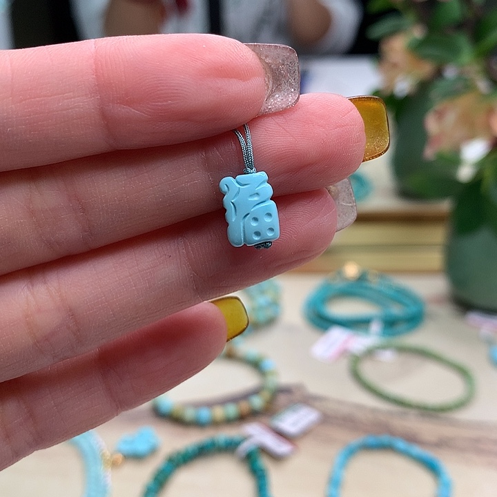 绿松石未镶嵌配饰