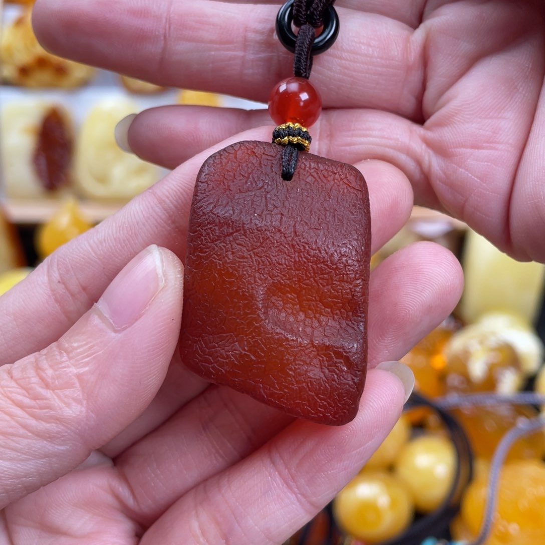 蜜蜡项链未镶嵌11.8克