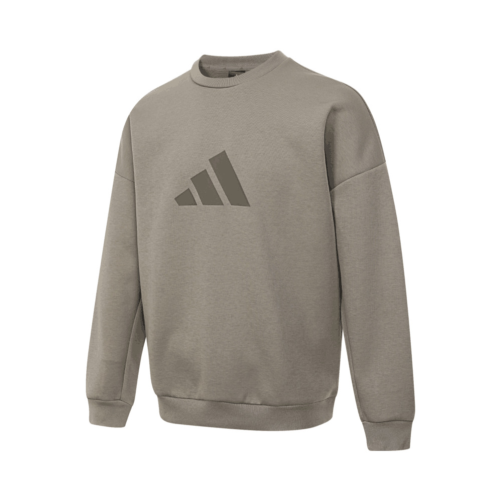 【滔搏联动】adidas阿迪达斯男子M FI 3BAR CRW针织无帽卫衣JI8771