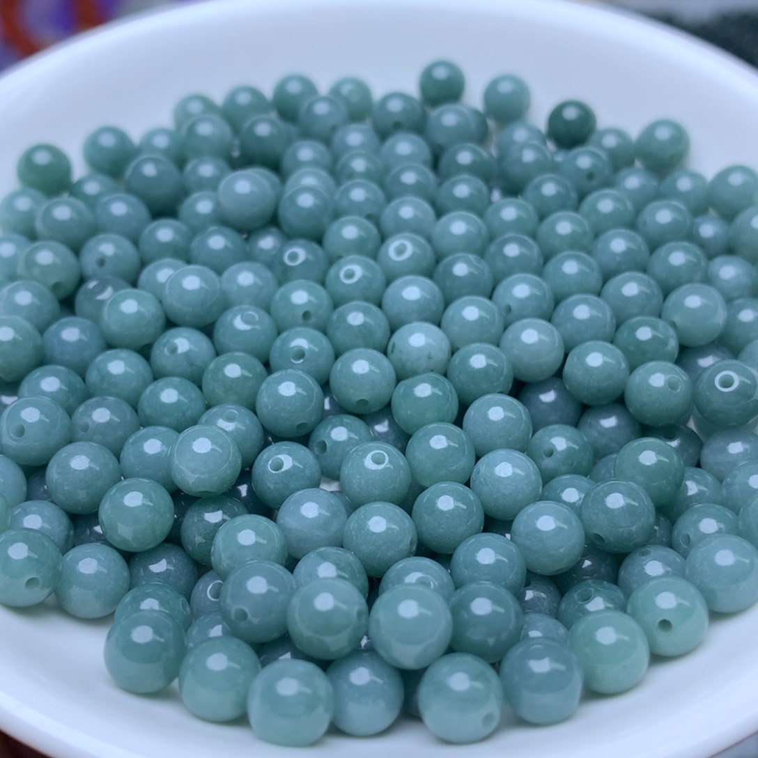 【闪购商品】未镶嵌翡翠手链卡6冰蓝水50个
