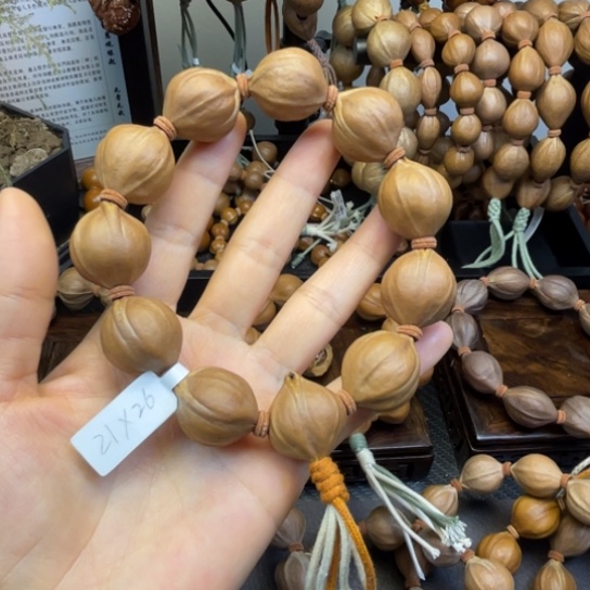 橄榄核手串/手链001。  21*26