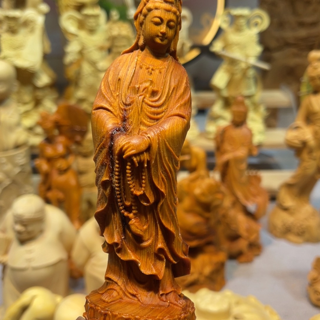 柏木（崖柏）崖柏瑕疵观音高12