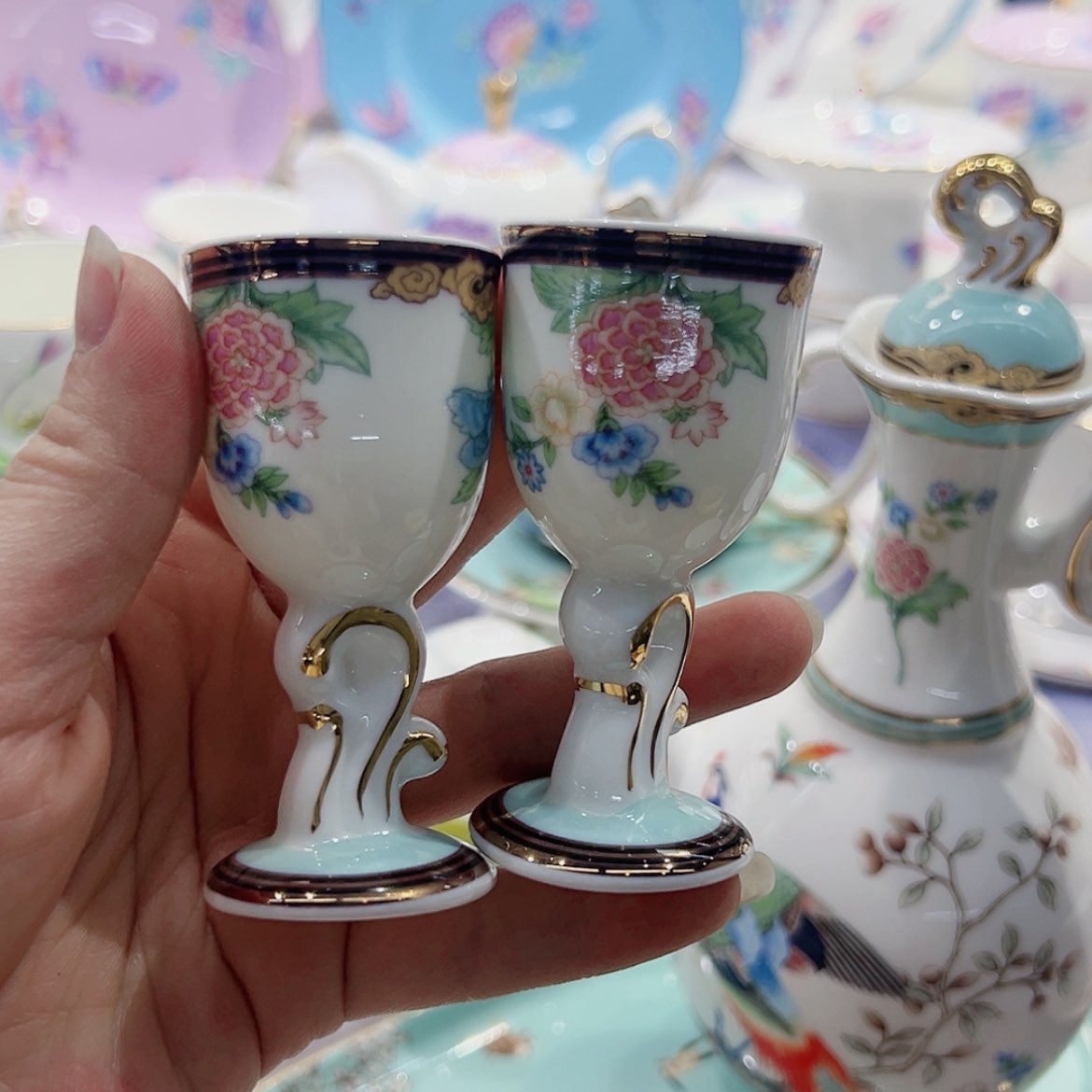 【闪购商品】骨瓷小酒杯2个