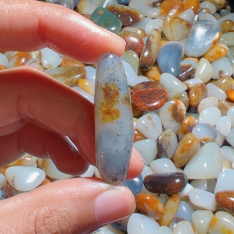 和田玉（糖玉）手链未镶嵌6