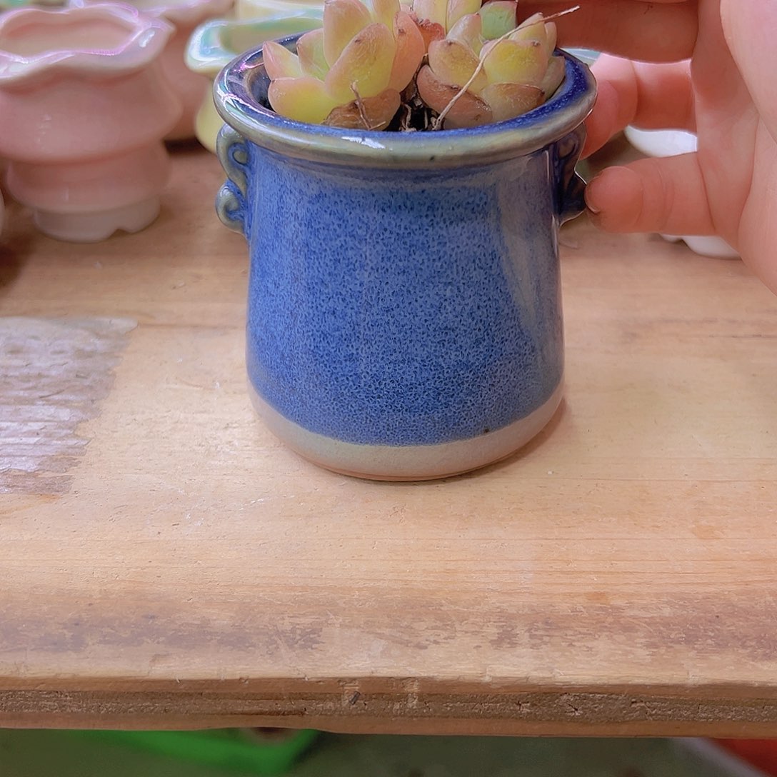 陶瓷花盆当场满12包邮