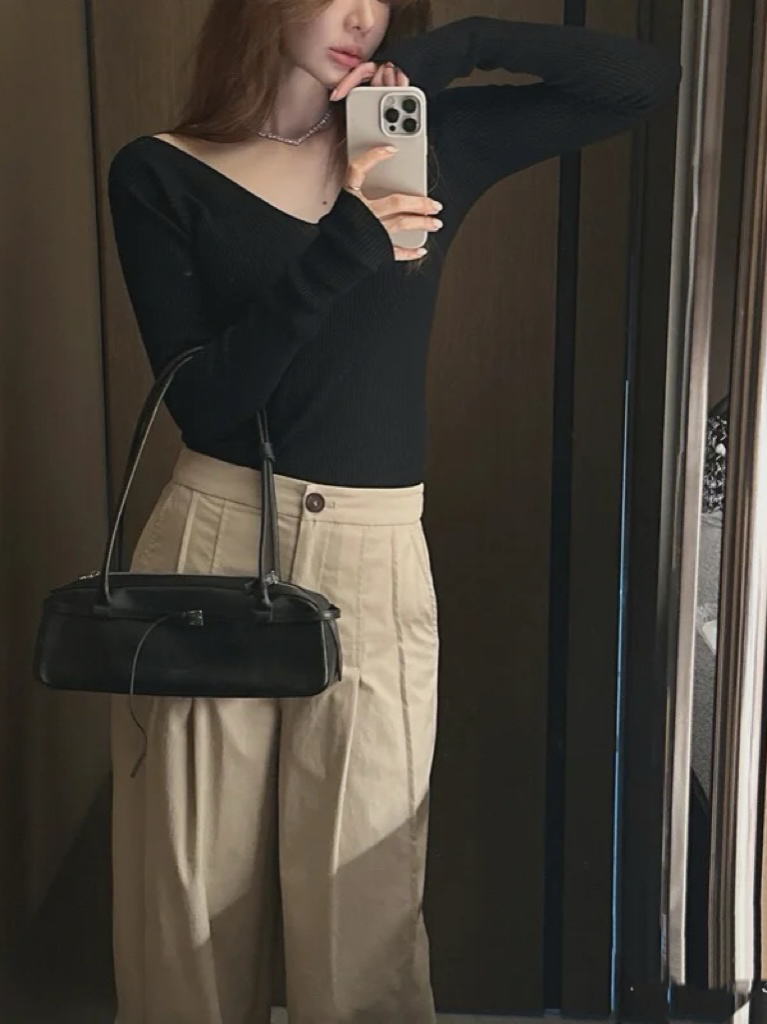 25年新款-东大门同款！头层水晶植鞣牛皮腋下包包（B6619#）爱唯依