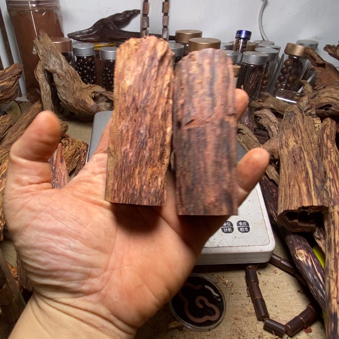 降真香海南降真香大叶手把随机发货一个