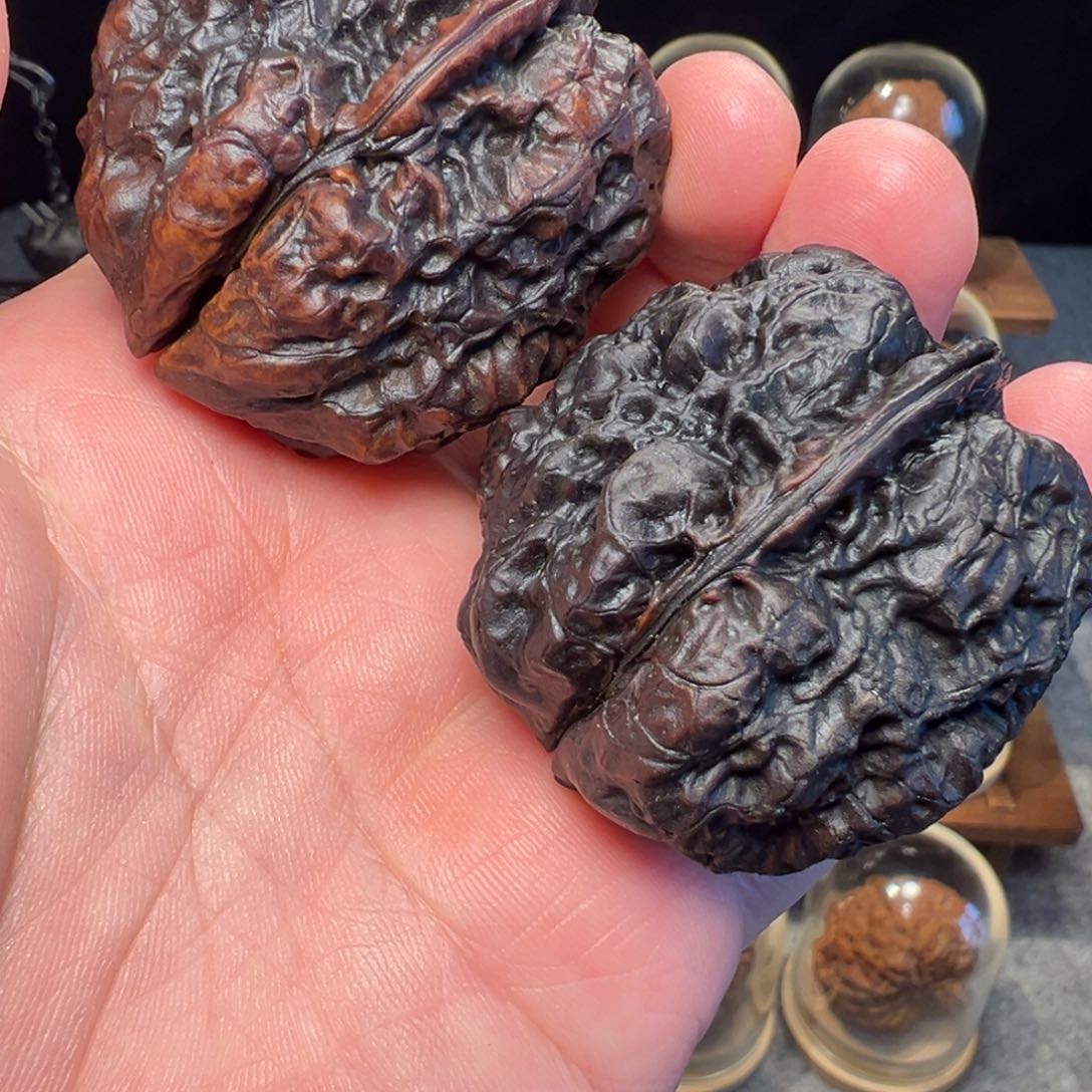 文玩核桃把件九五玄包45mm