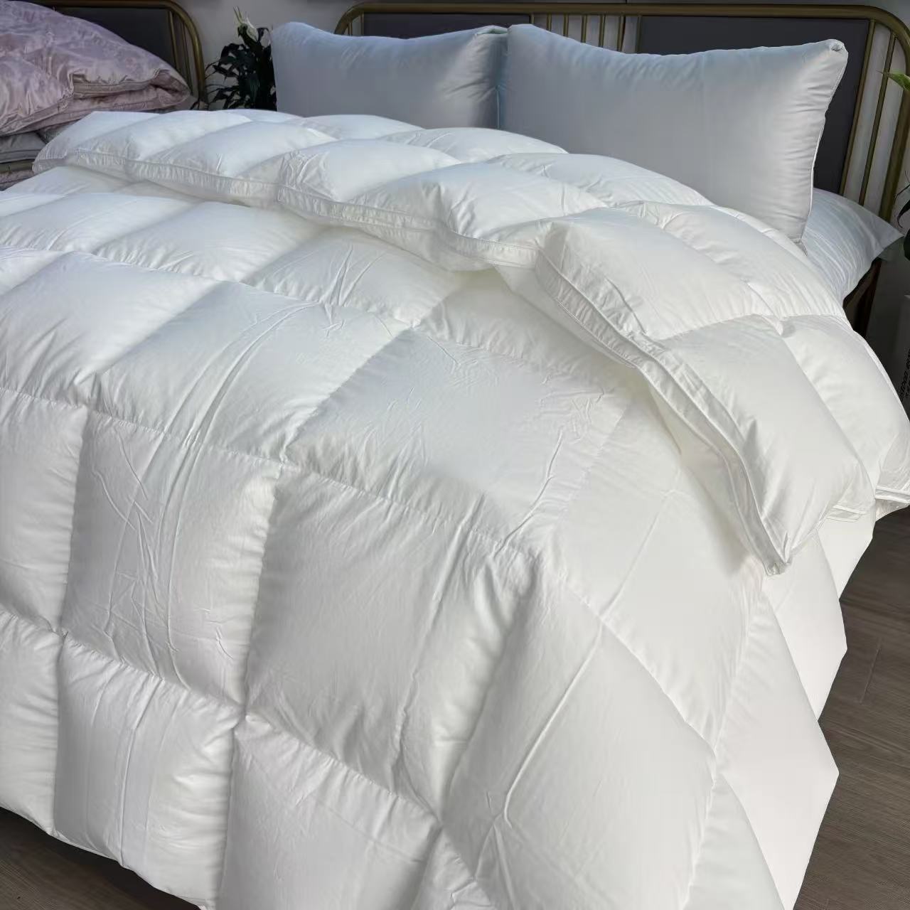 【旧羽绒服翻新羽绒被】糯棉双层高支高密被壳加厚款