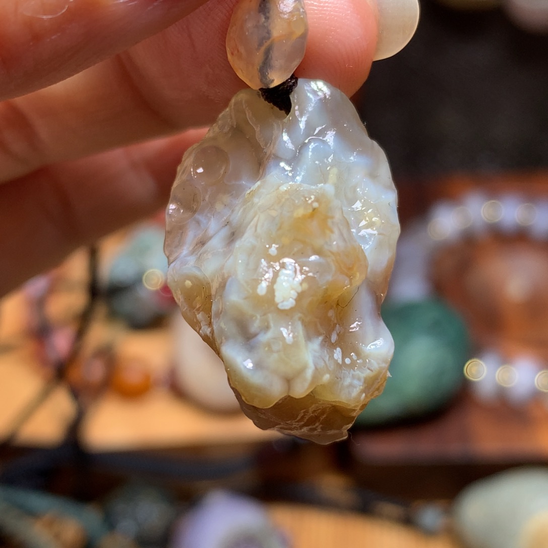 未镶嵌玛瑙/玉髓珠宝半成品