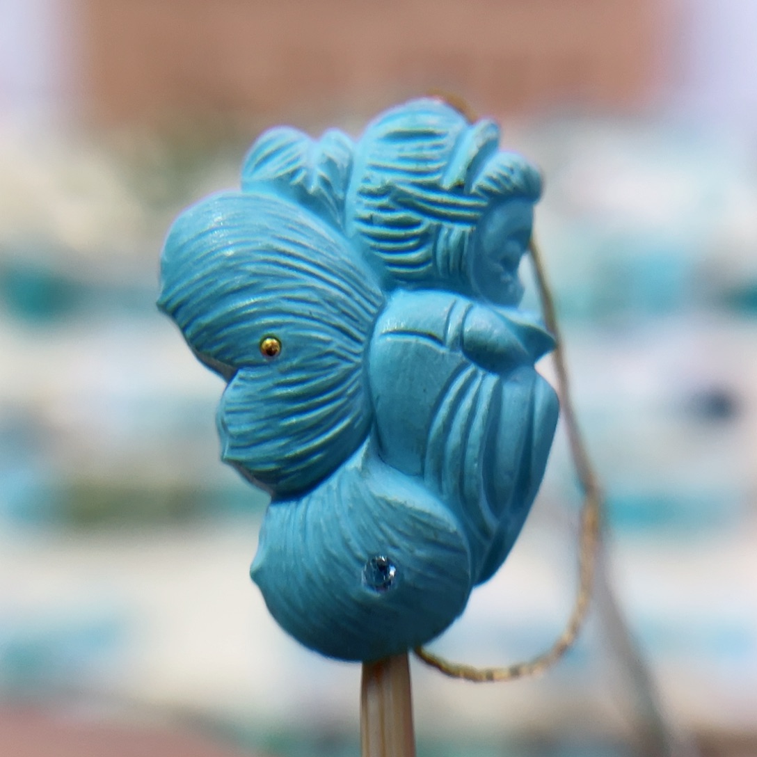 绿松石珠宝奇石未镶嵌