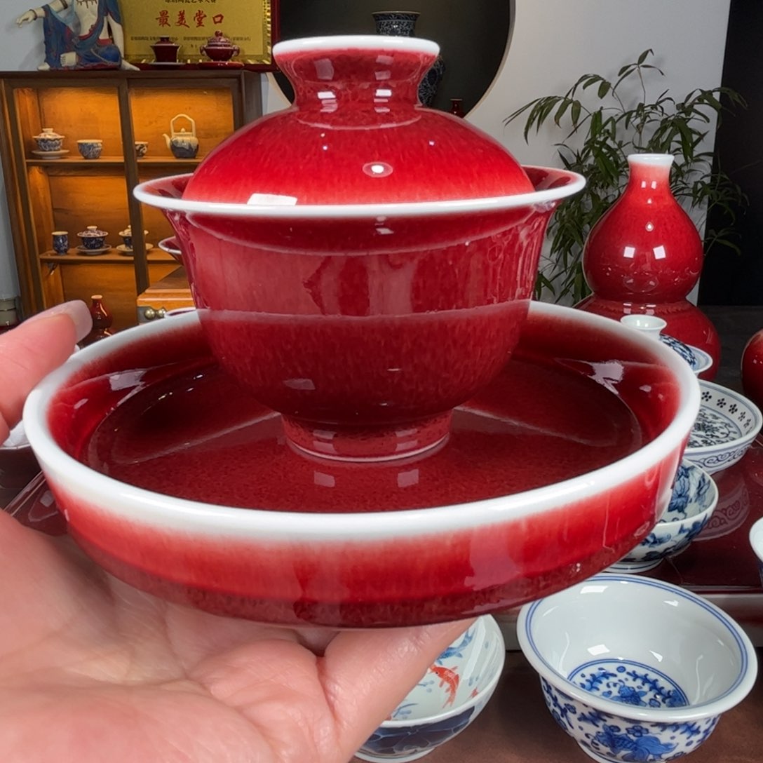 杯闻轩坊原矿郎红 120cc套组