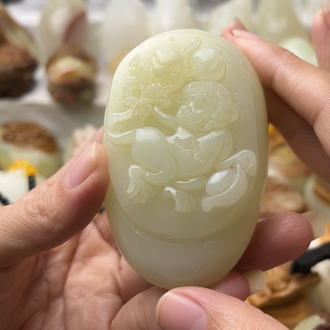 石材古青石不退换猴