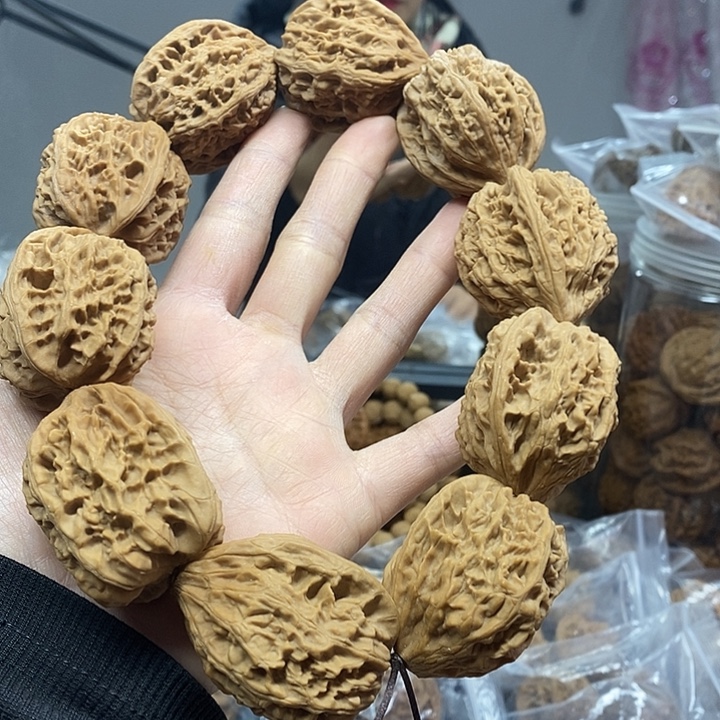 把件文玩核桃38鸡心手持